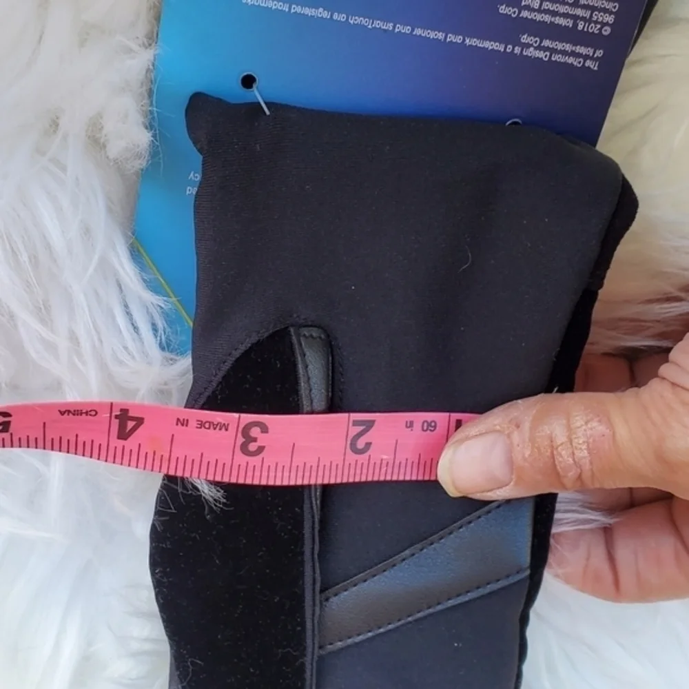 Isotoner Smart Touch Velvet Gloves S/‎ M